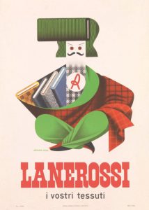 Una pubblicità della Lanerossi